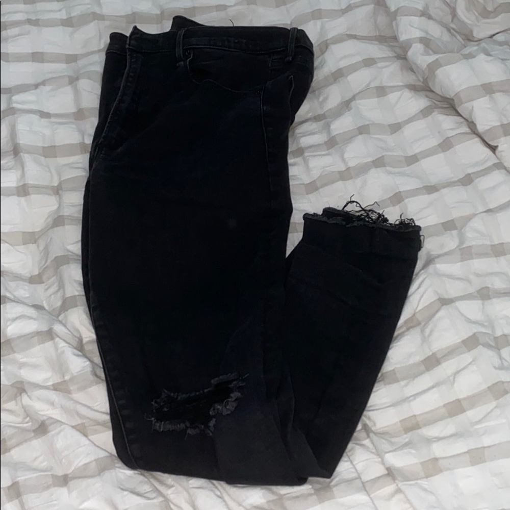 Ripped Black Jeans